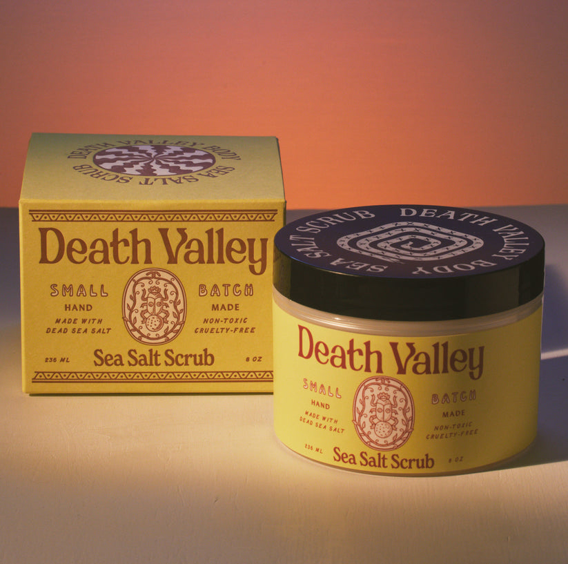 DEAD SEA SALT SCRUB Death Valley Nails