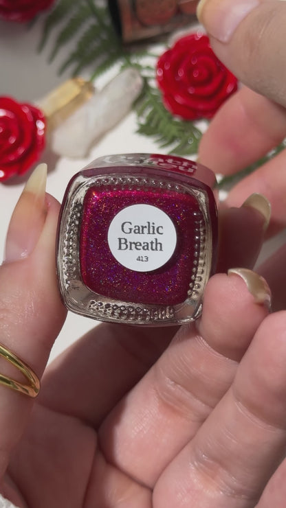 GARLIC BREATH