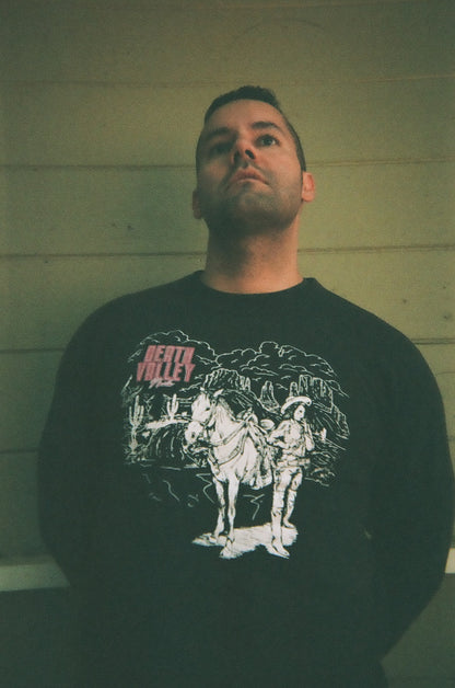 Model is wearing a size large