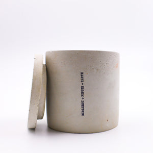 Bergamot + Pepper + Earth (two-wick / large)