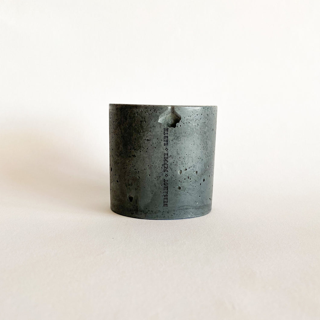 Bergamot + Pepper + Earth (one-wick)