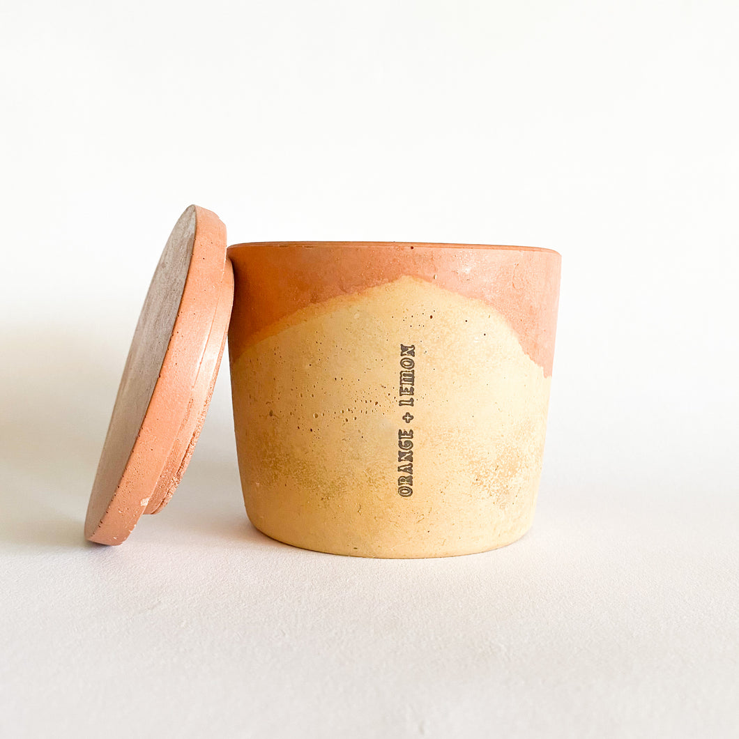 Orange + Lemon (two-wick / small)