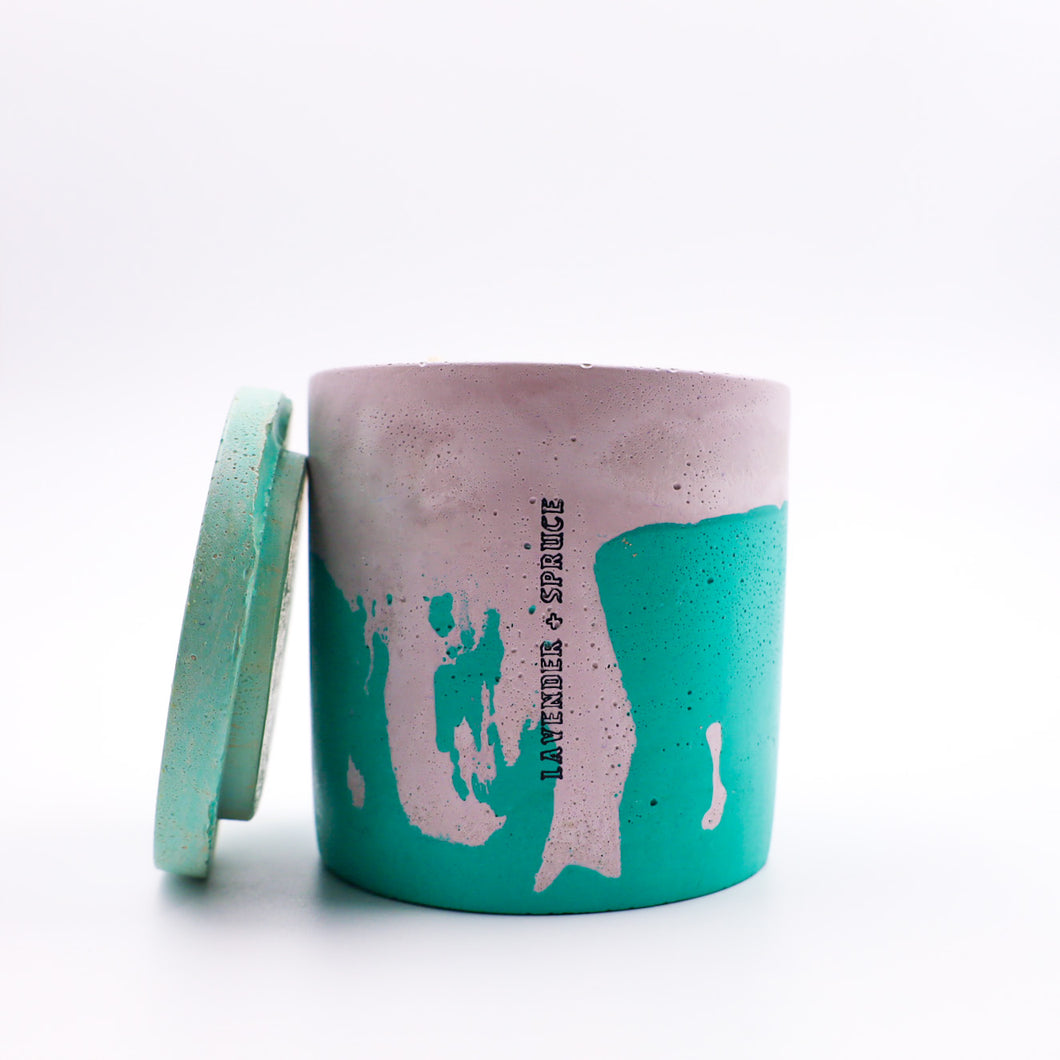 Lavender + Spruce (two-wick / large)