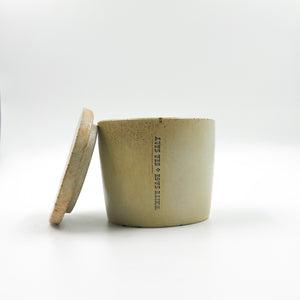 White Sage + Sea Salt (two-wick / small)